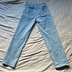 ABRAND Jeans Womens Size 27 AU 9 '94 High Rise Slim Fit Light Wash Denim Y2K